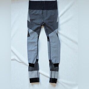 Gray Patterned Leggings